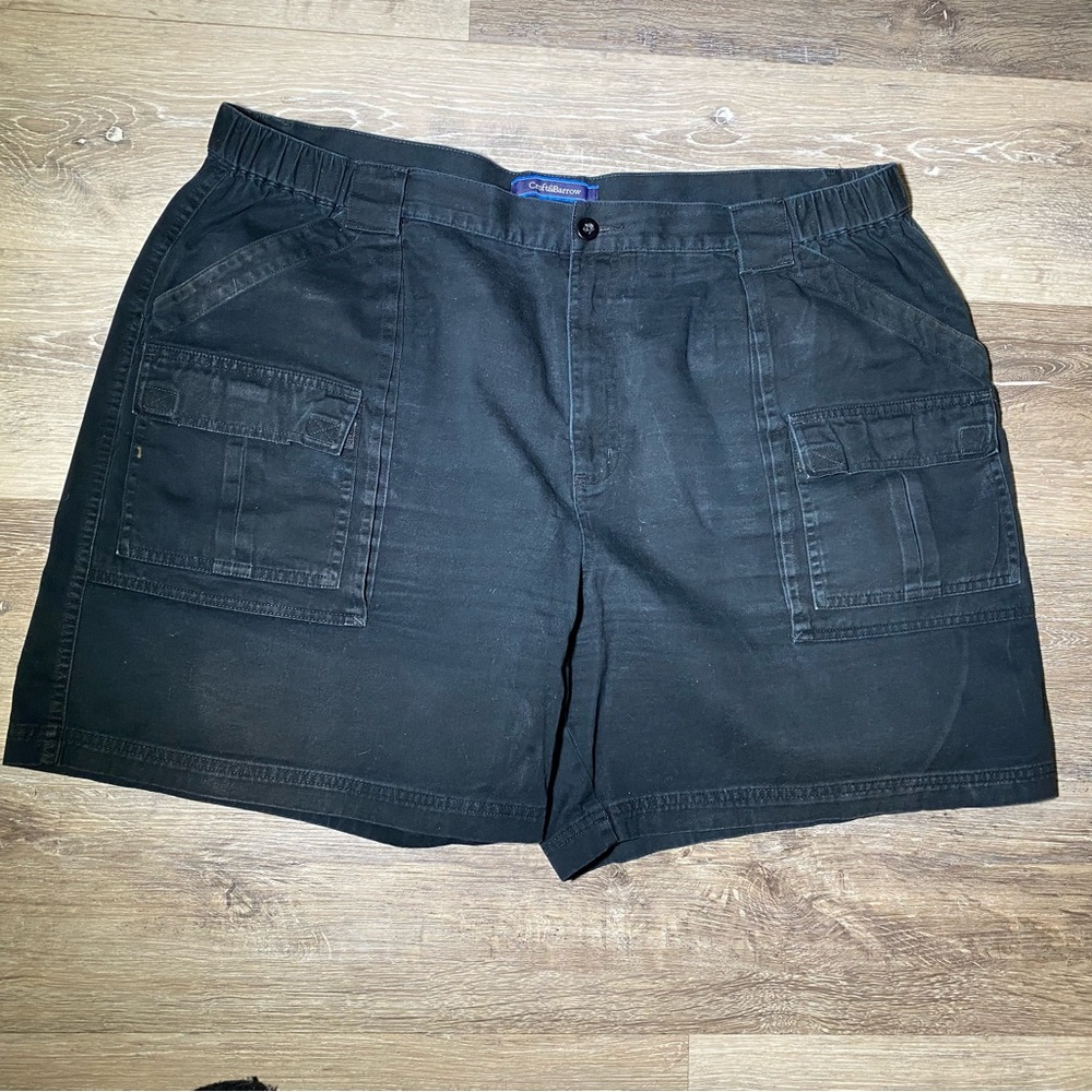 ❌SOLD‼️❌ Croft & Barrow Mens Cargo Navy Blue Outdoor Hiking Shorts Size 44